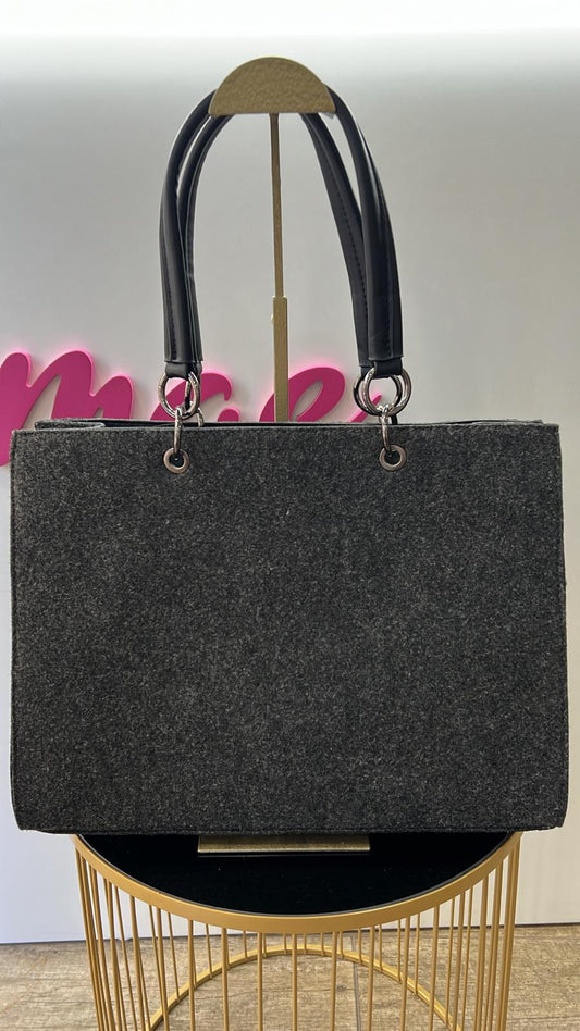 BOLSO EFECTO FIELTRO